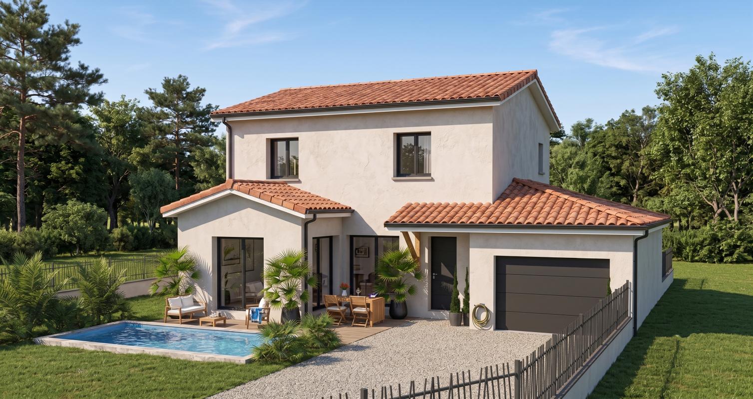 Maison 114m² — Estrablin