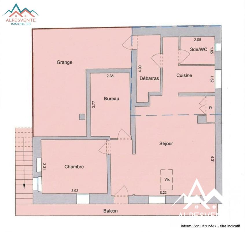 Appartement du Chef-Lieu - Photo 3