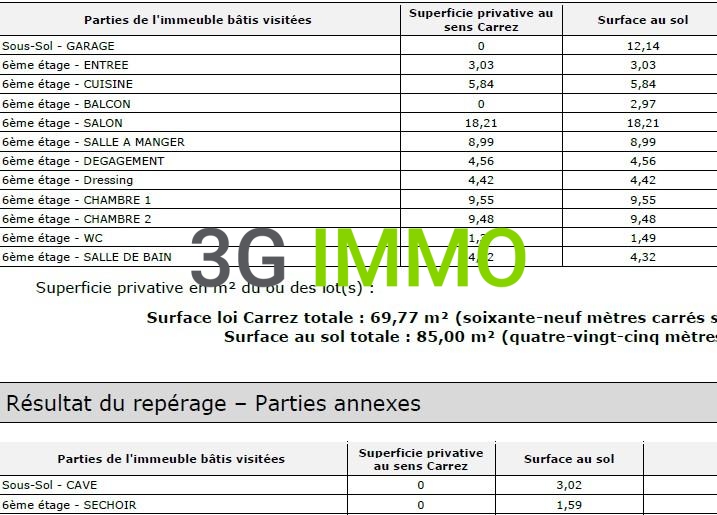 Appartement 4 pièces