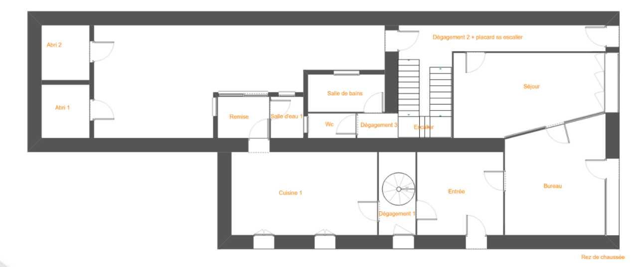 Maison de ville 7 pièces