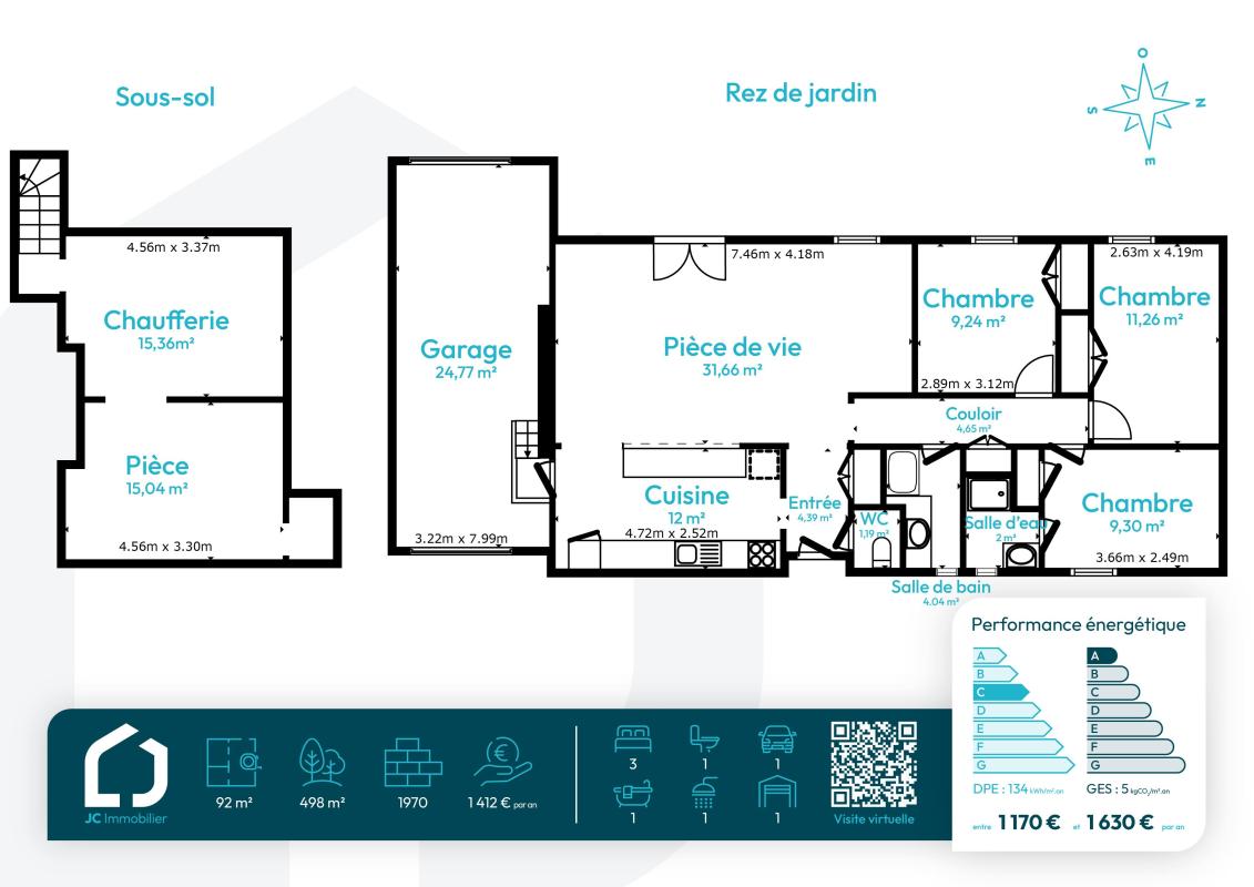 Maison 5 pièces