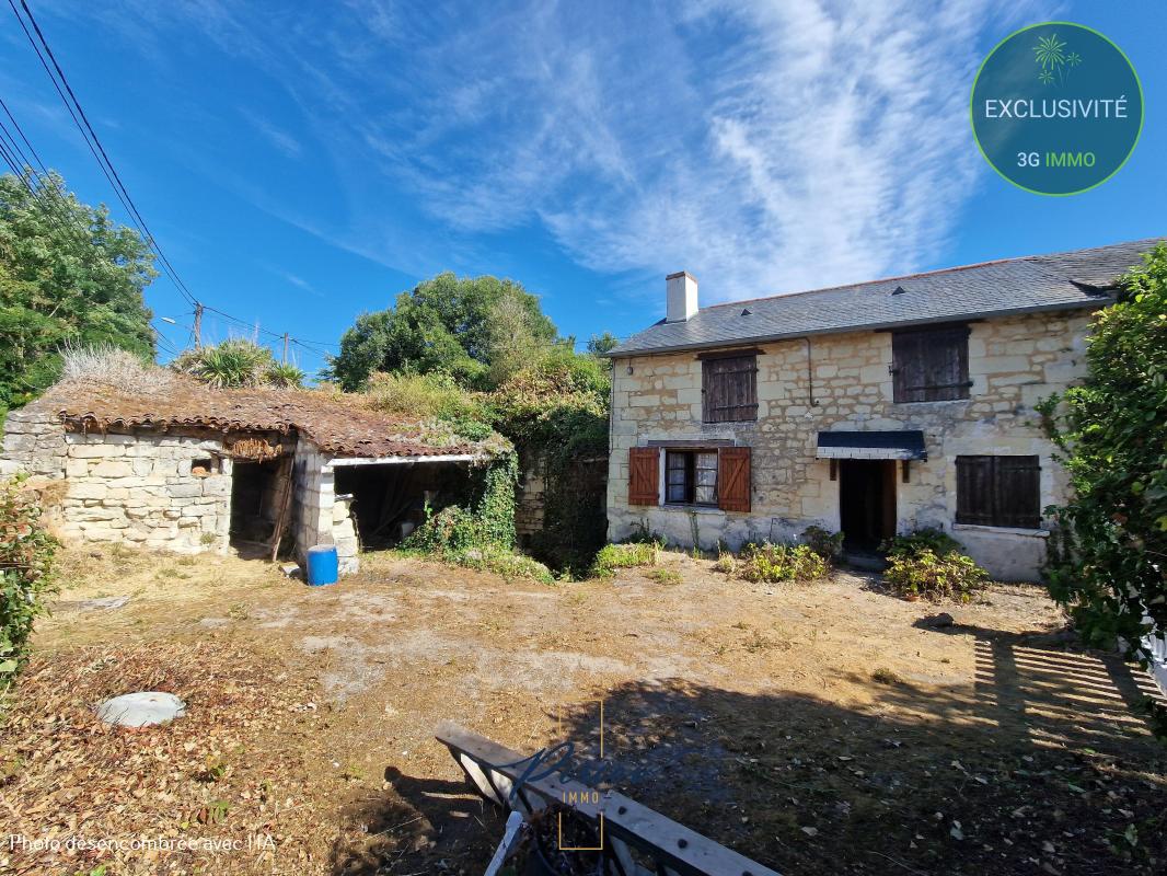 Maison 32m² — Cizay-la-Madeleine