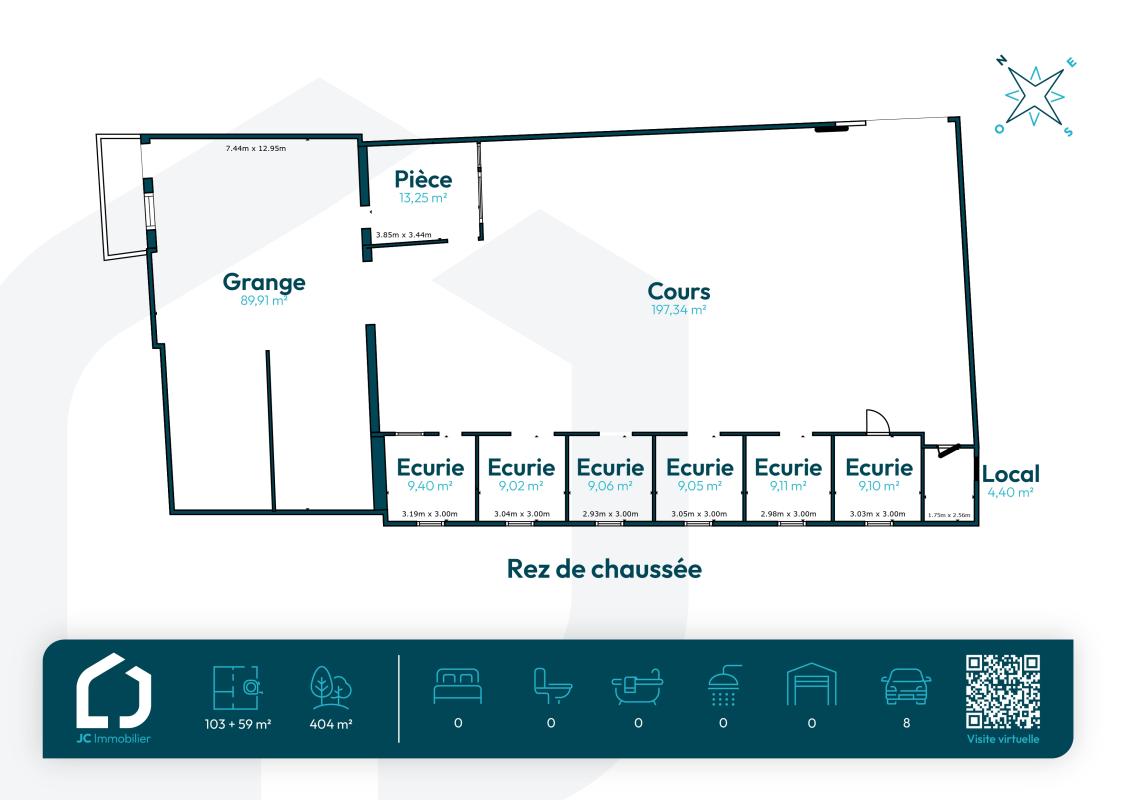 Maison 4 pièces