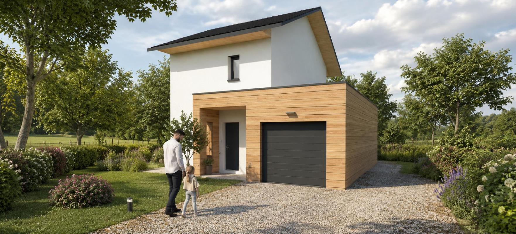 Maison à construire sur mesure, à Beaumont 74160