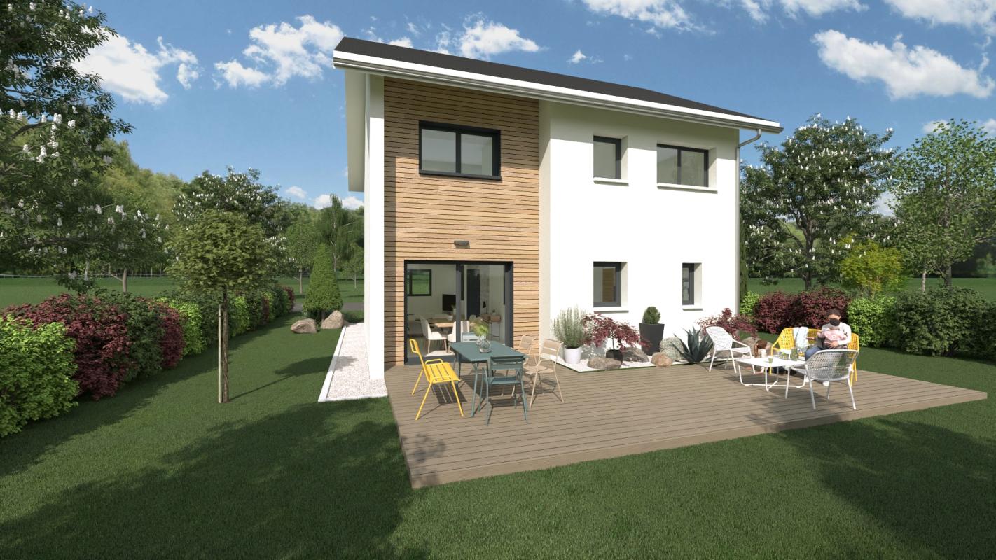 Maison à construire, au calme, sur Peillonnex 74250