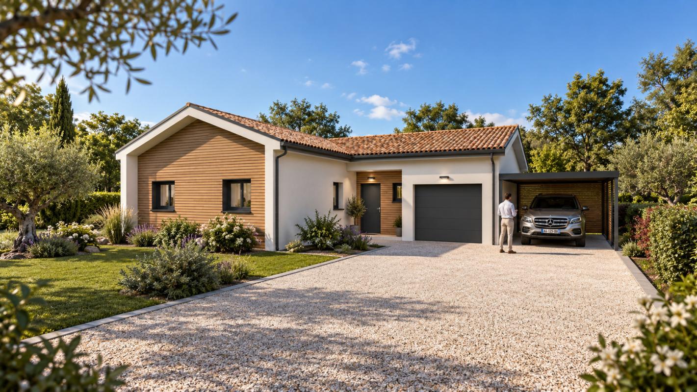 Maison sur mesure, belle exposition à BOURDEAU 73370
