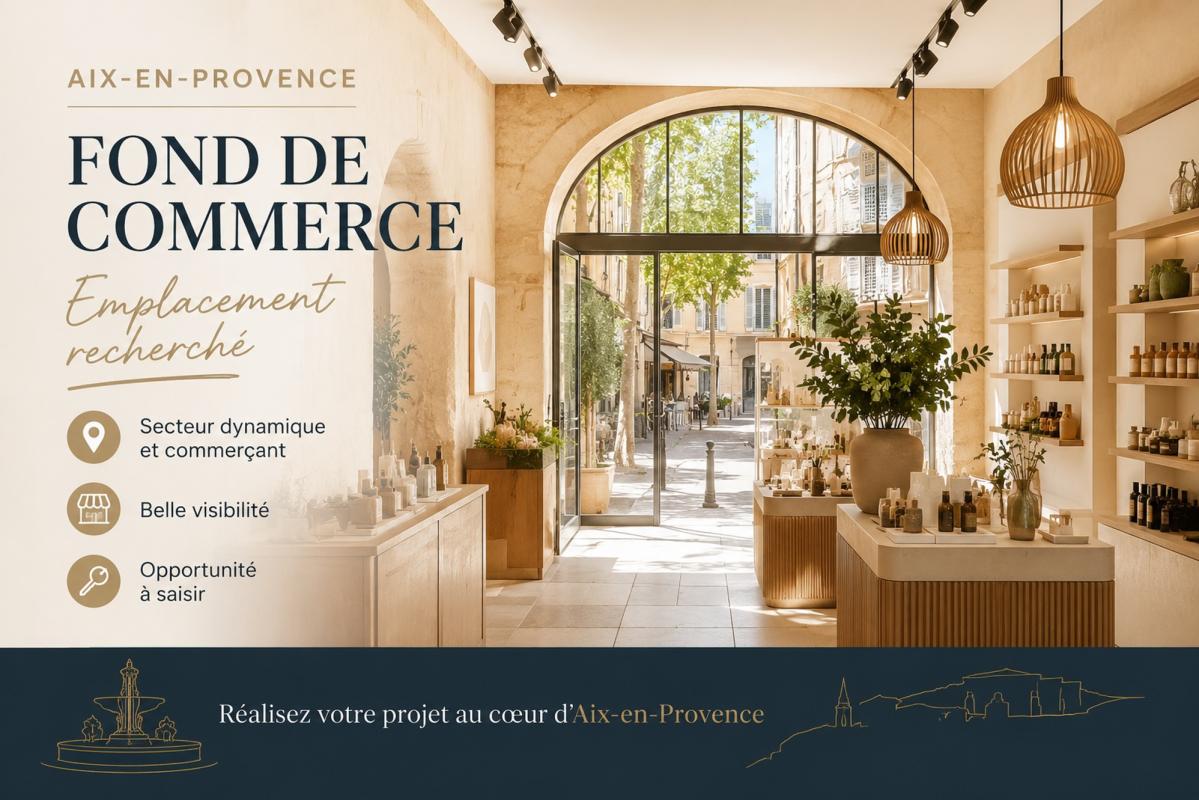 Commerces/negoce  Aix-en-Provence