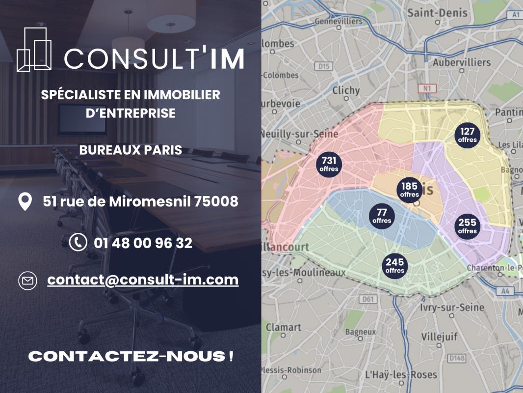 Plateau à louer d'une surface de 300 m²