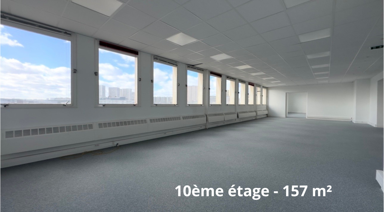 Bureau à louer - Paris 13 (75013) - 157 m² - 4 187 €/mois
