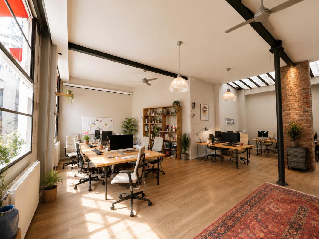 A LOUER BUREAUX 140M² EN RDC