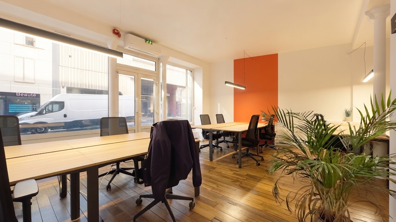 Bureaux de 55 m² à louer quartier Ménilmontant – Père Lachaise