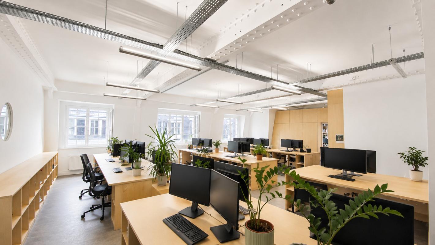 A louer bureaux style loft aux pieds de la place République