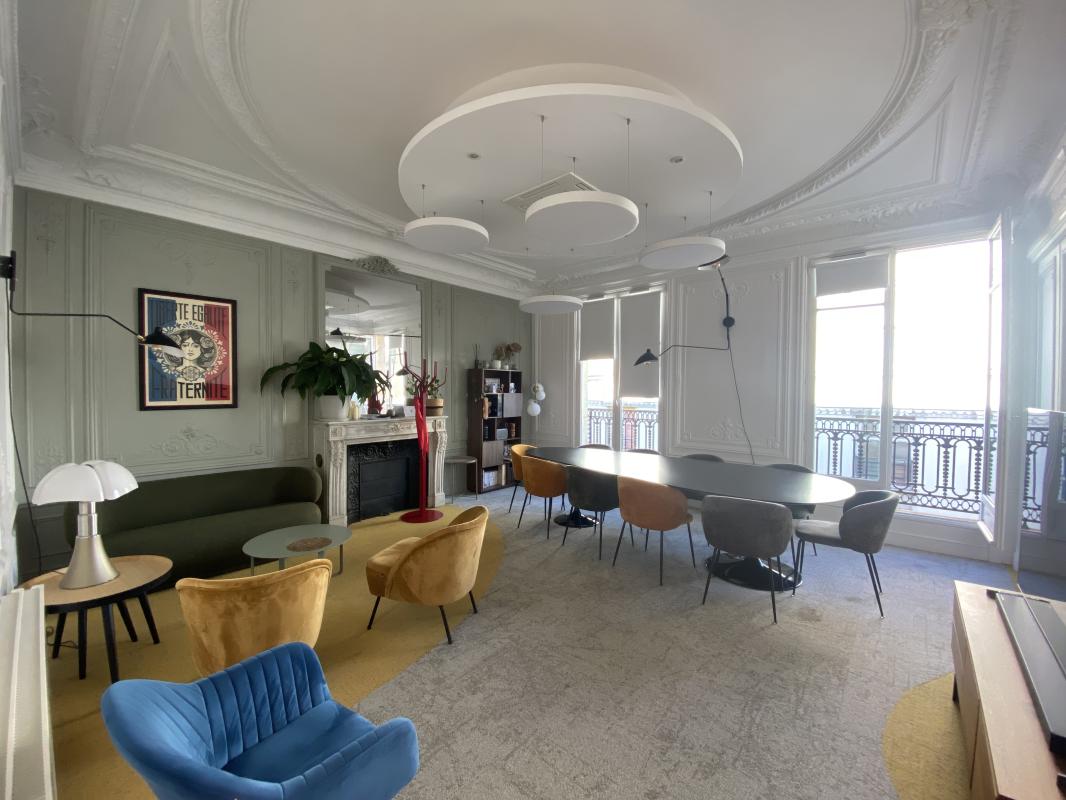 Métro Poissonnière, bureaux climatisés de 445m² à louer