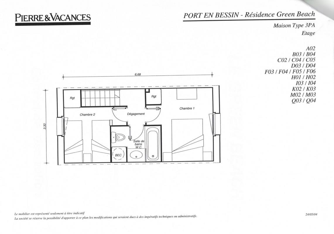 Vente Maison T3 - Résidence de tourisme Pierre et Vacances à Port-en-Bessin-Huppain - Photo 4