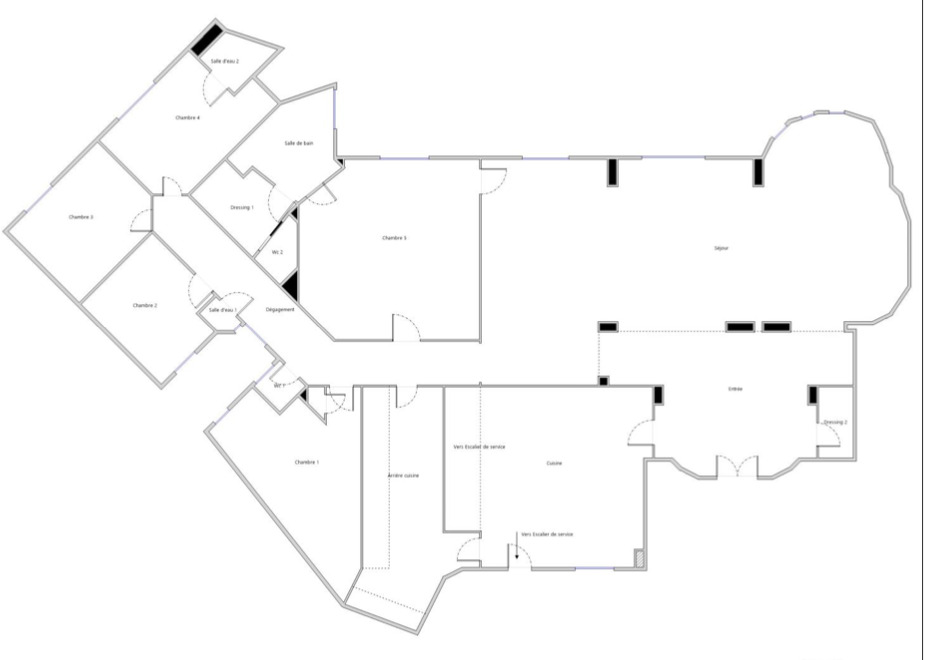 APPARTEMENT // AV NIEL // PROFESSION LIBERALE // 280 m2 - Photo 2
