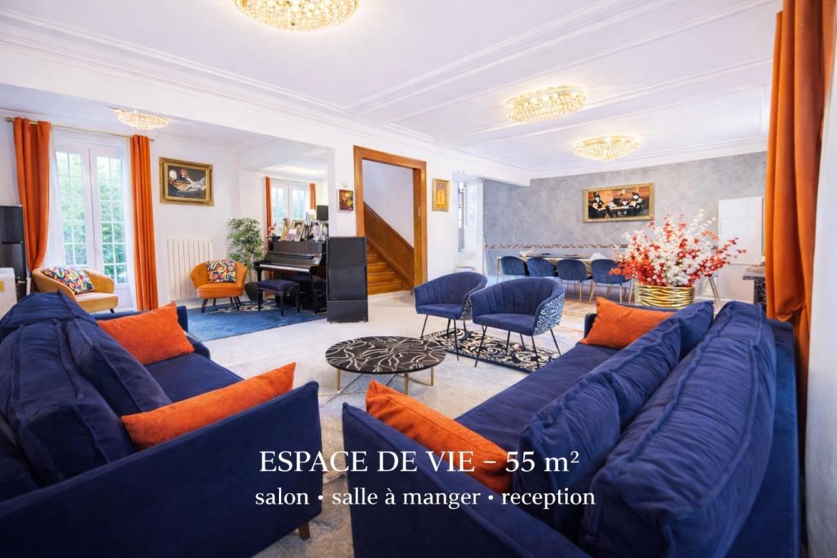 Grande maison familiale 263 m² avec jardin sans vis-à-vis- 3 min du RER le Raincy- Rare sur le secteur - Photo 2