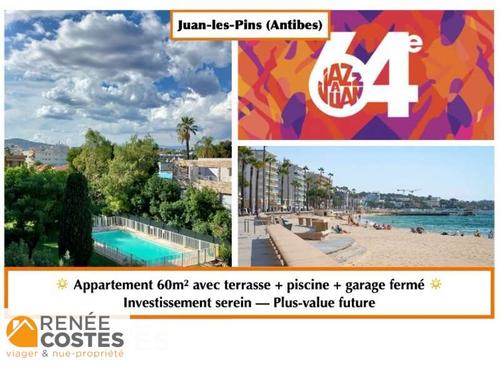 Vente en nue propriété - F79-H86 ans - JUAN LES PINS (06160)