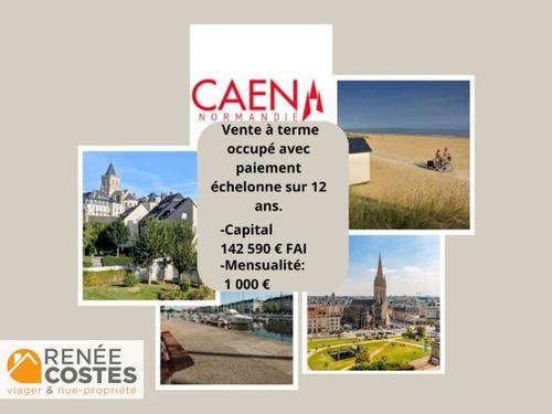 Vente à terme occupée sur 144 mois - CAEN (14000)