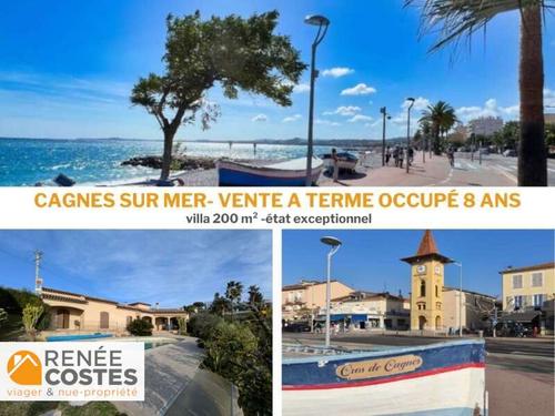 Vente à terme occupée sur 96 mois - CAGNES SUR MER (06800)