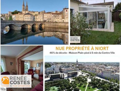 Vente en nue propriété - F77-H81 ans - NIORT (79000)