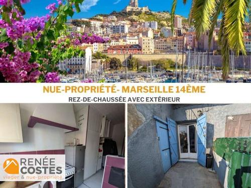 Vente en nue propriété - F80 ans - MARSEILLE (13014)