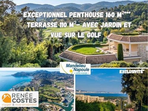 Vente en nue propriété - F81-H82 ans - MANDELIEU LA NAPOULE (062