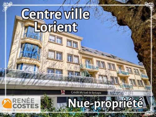 Vente en nue propriété - H69 ans - LORIENT (56100)