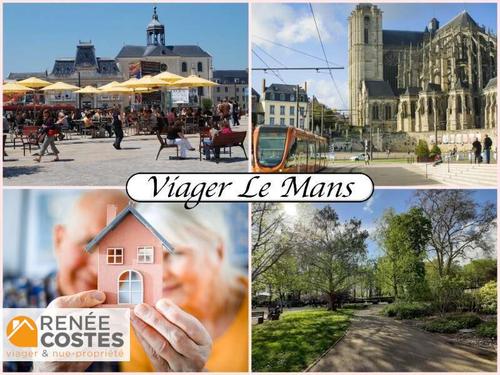 Viager occupé - F82-H83 ans - LE MANS (72000)