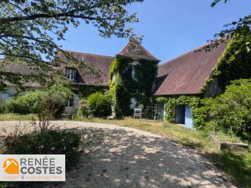 Vente en nue propriété - F83-H87 ans - L ISLE JOURDAIN (86150)
