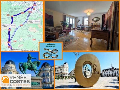 Vente en nue propriété - F66 ans - ORLEANS (45000)