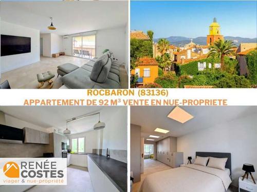 Vente en nue propriété - H66 ans - ROCBARON (83136)