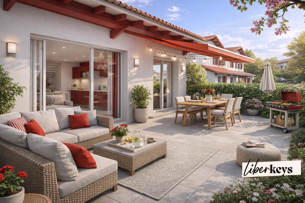 Maison T4 104 m² à Espelette ( frais de notaire réduits)