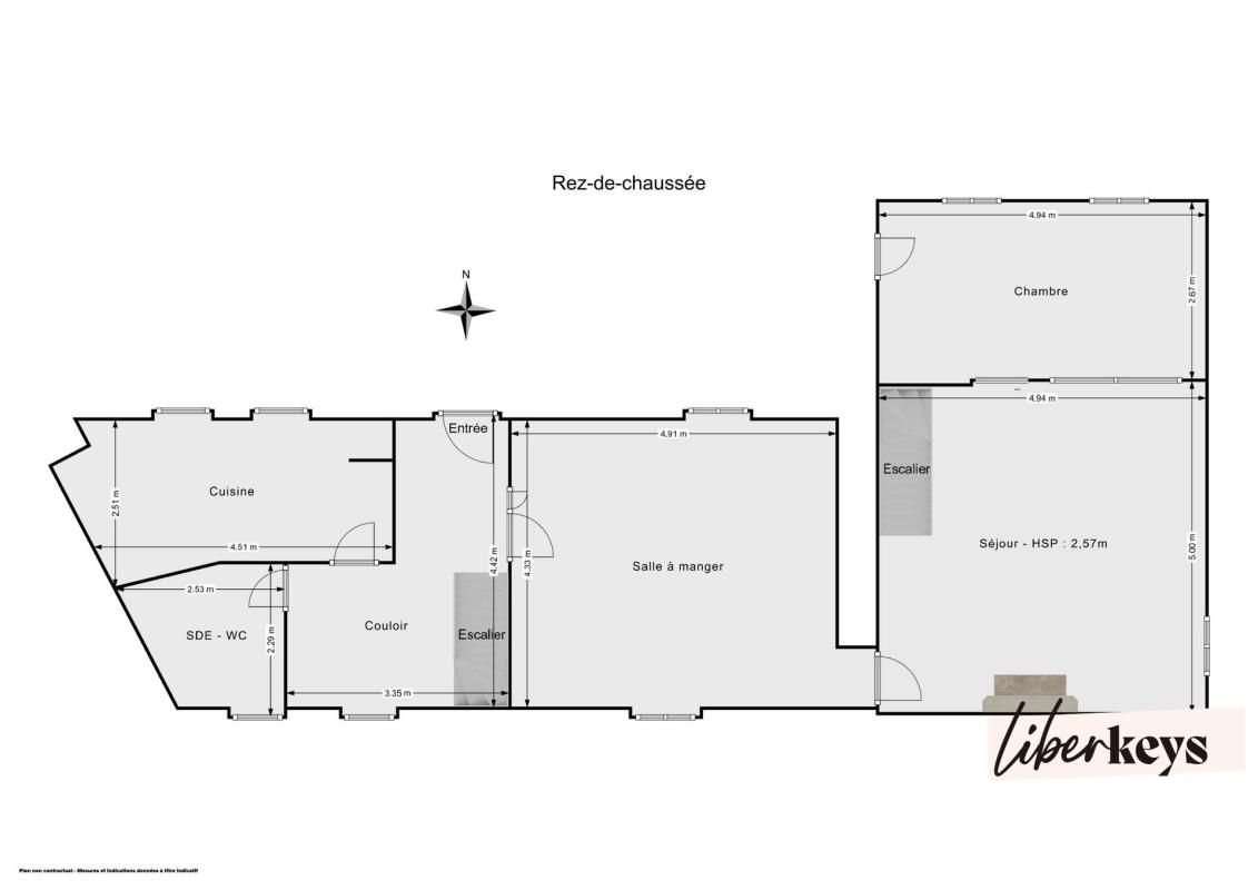 Maison normande de caractère sur 1818 m² de terrain - 4 chambres - garage