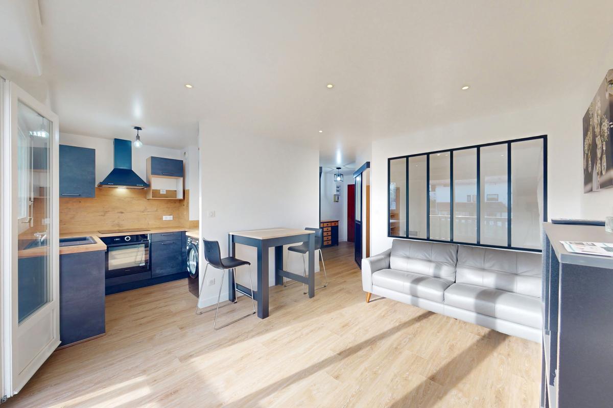 T1 Bis 34,76 m² au dernier étage