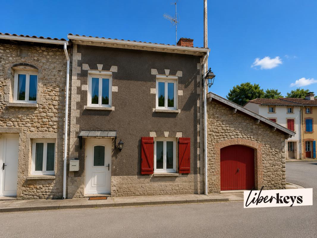 Maison T4 de 95 m² vendue louée avec terrasse de 50 m² et parking couvert