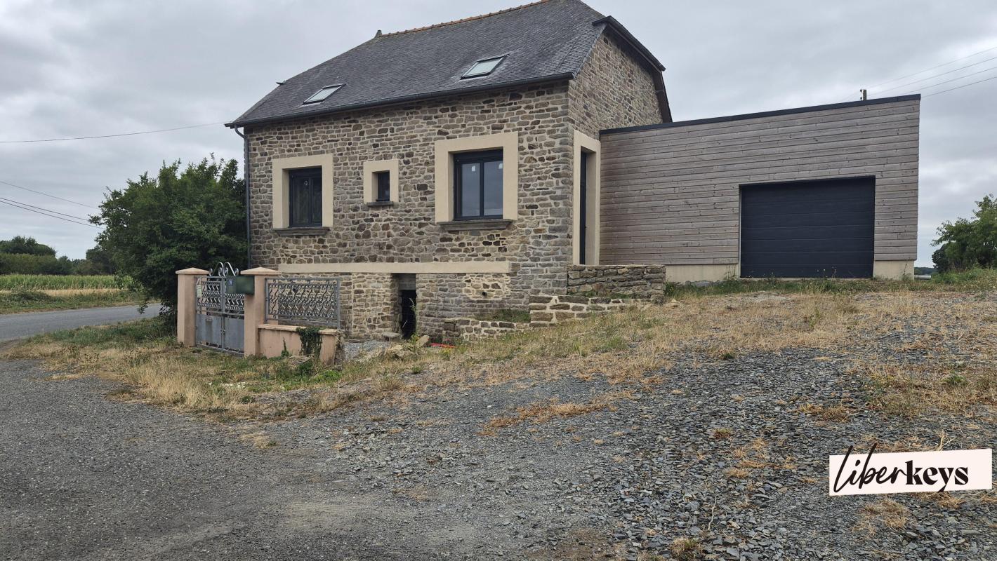 Maison en pierre à finir de rénover à Merdrignac