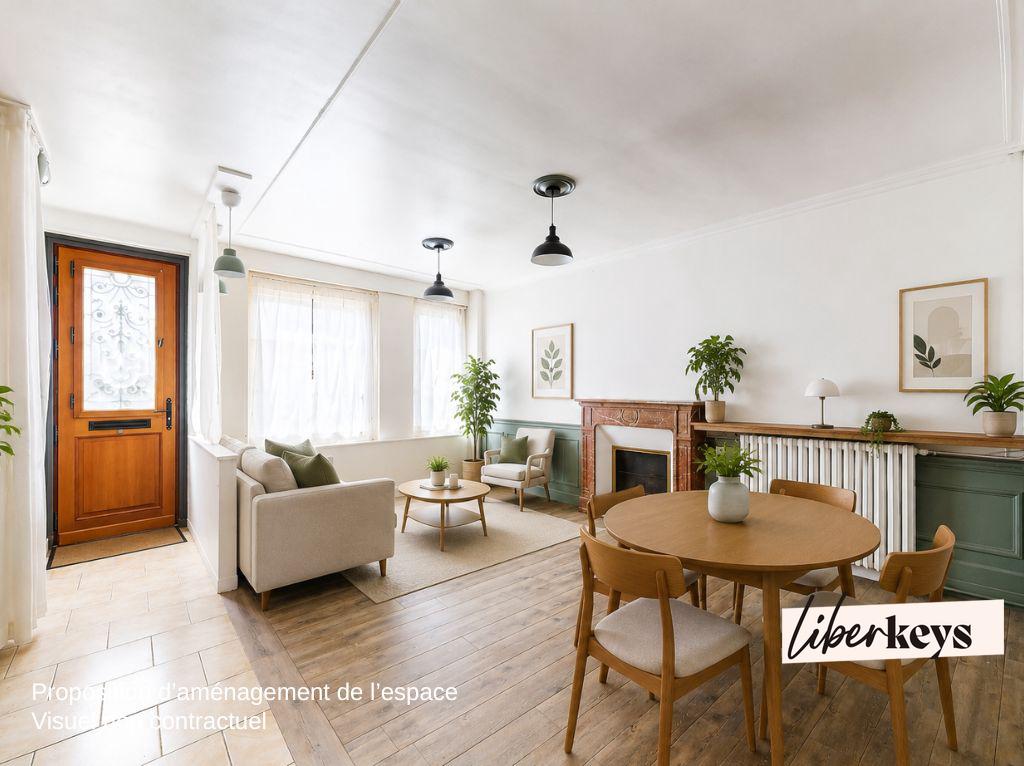 Maison bourgeoise avec vue sur l’Avre – 135 m² – 3 chambres, bureau, grenier, cave