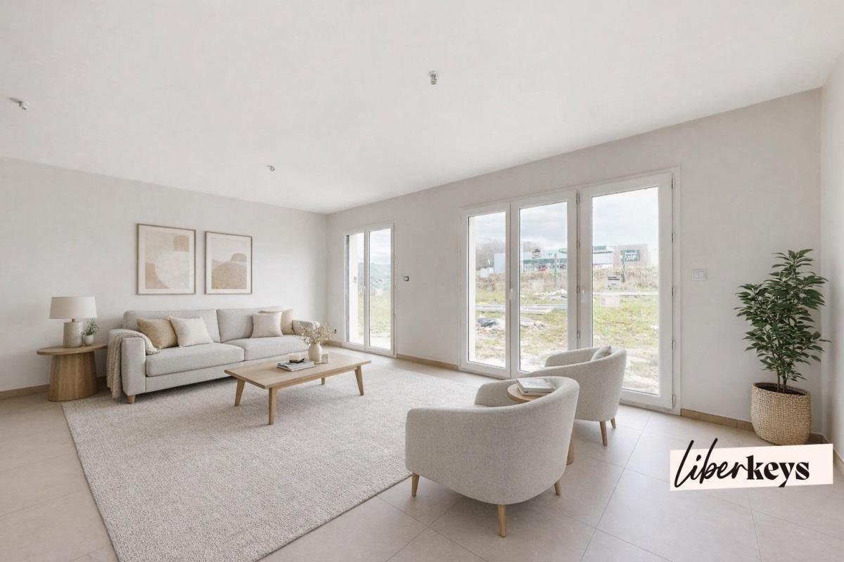 Maison récente 2024 – 100 m² – 3 chambres – Jardin – Garage – Tréon– 10 min de Dreux – 20 min de Houdan