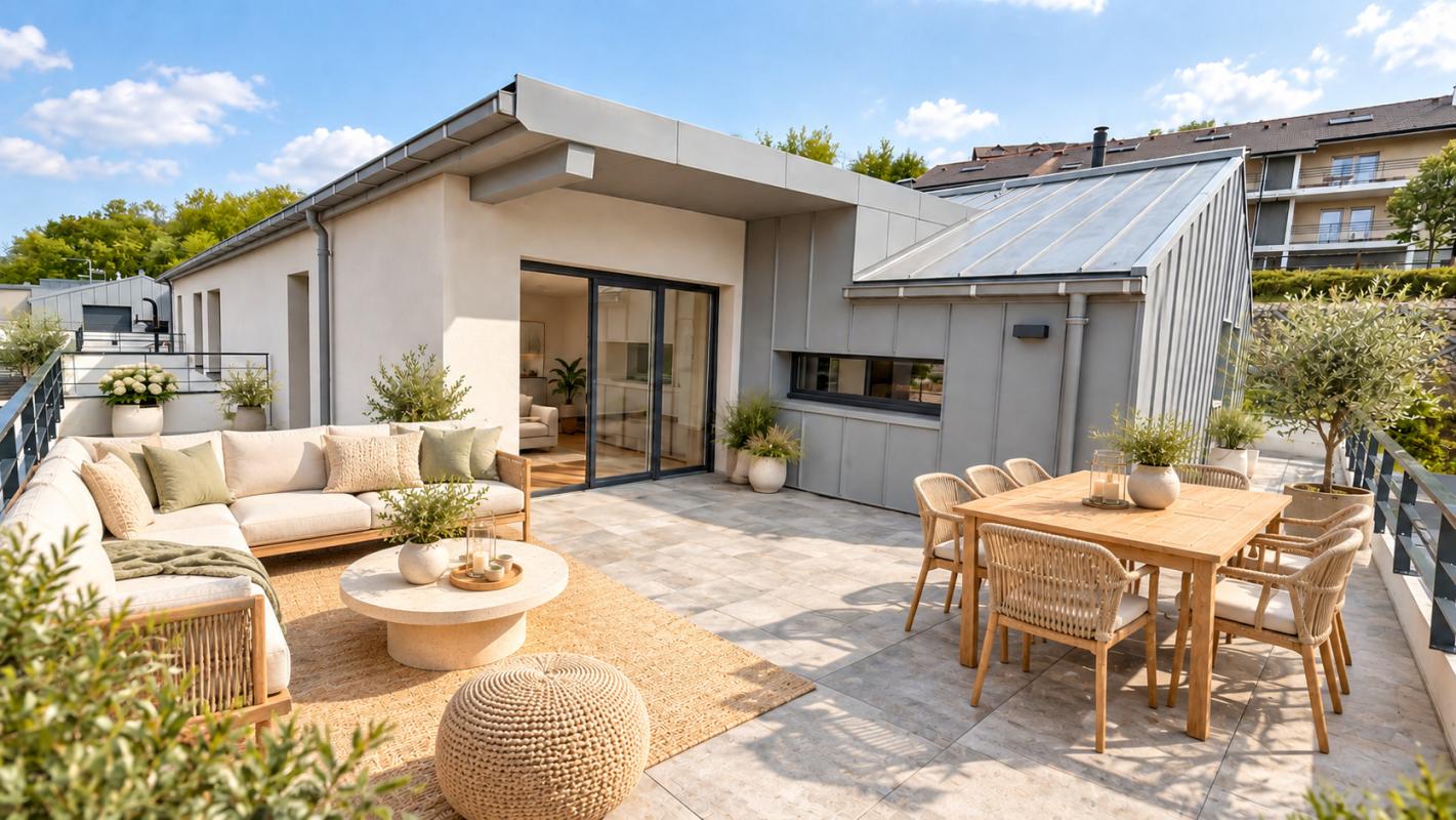 MAGNIFIQUE T4 DE 118,55 M² AVEC TERRASSE/BALCON - Miniature 24