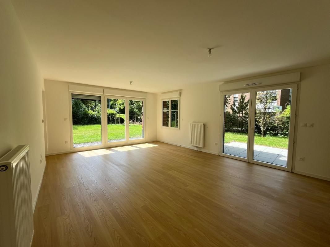 Superbe T3 de 64m² avec terrasse en rdc - À louer - 3 pièces, 64.71m² à WASQUEHAL