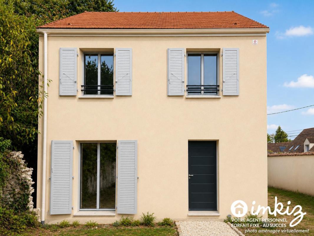 Maison moderne de 93m² sur terrain clos de 476m²