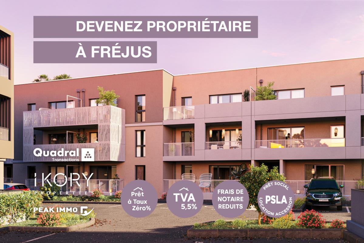 Devenez propriétaire en PSLA à Fréjus !