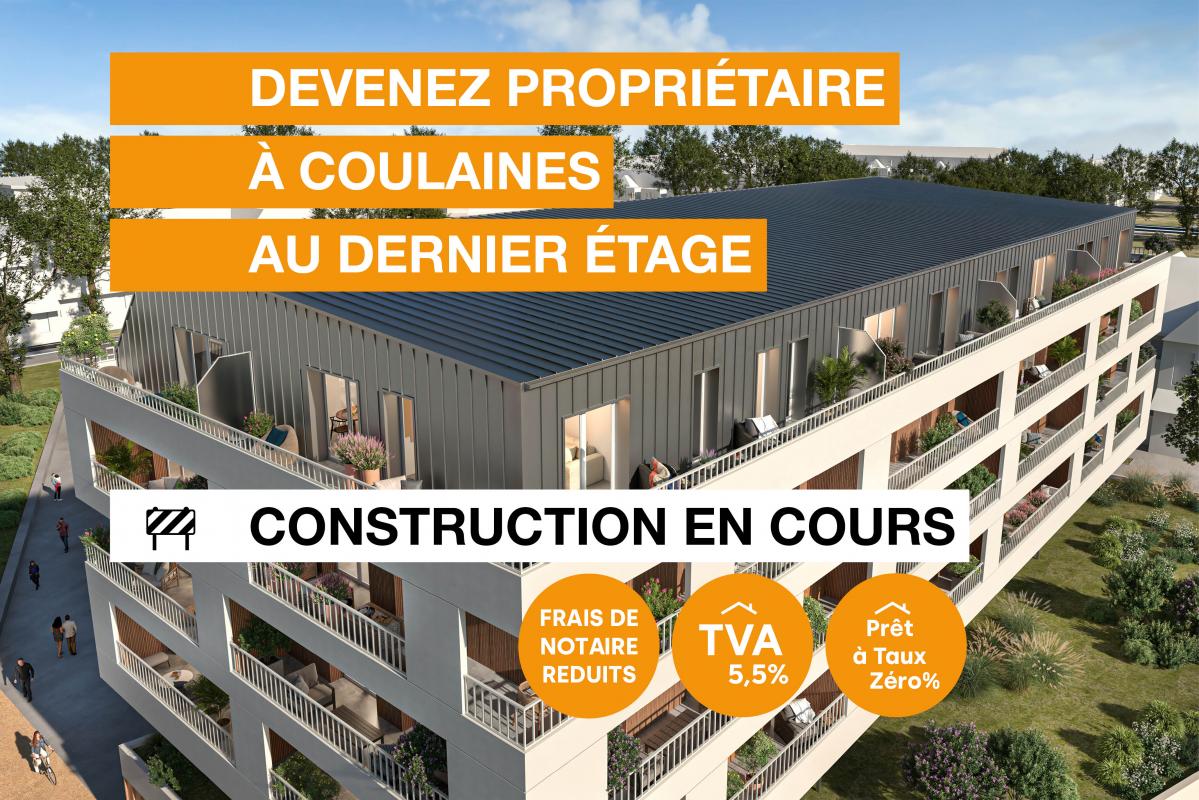 DEVENEZ PROPRIÉTAIRE AUX TERRASSES DE LA GIRONDE À COULAINES