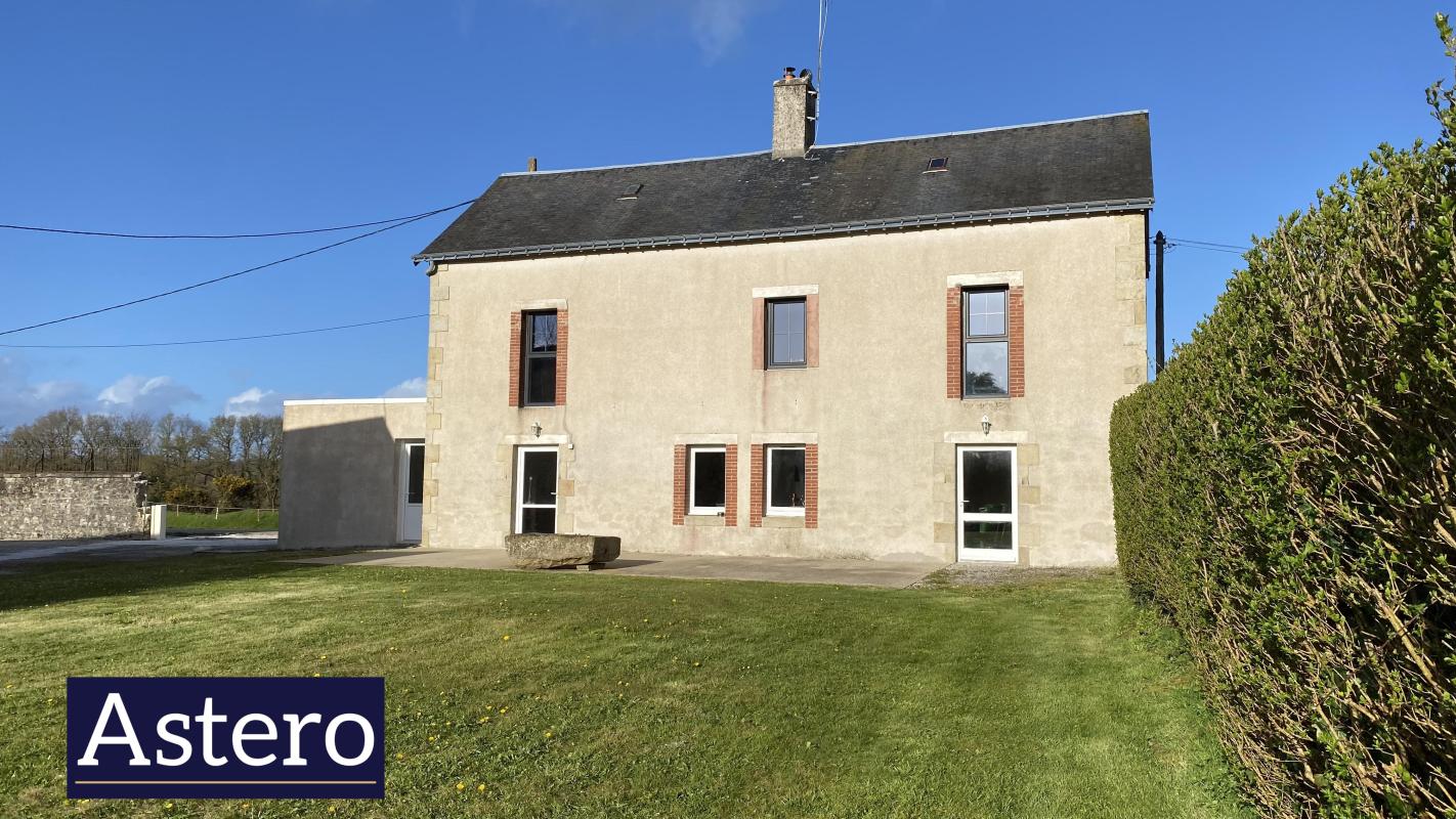 Maison 5 pièces 123 m² à Langoëlan – 3 hectares avec dépendances et possibilité d’extension foncière