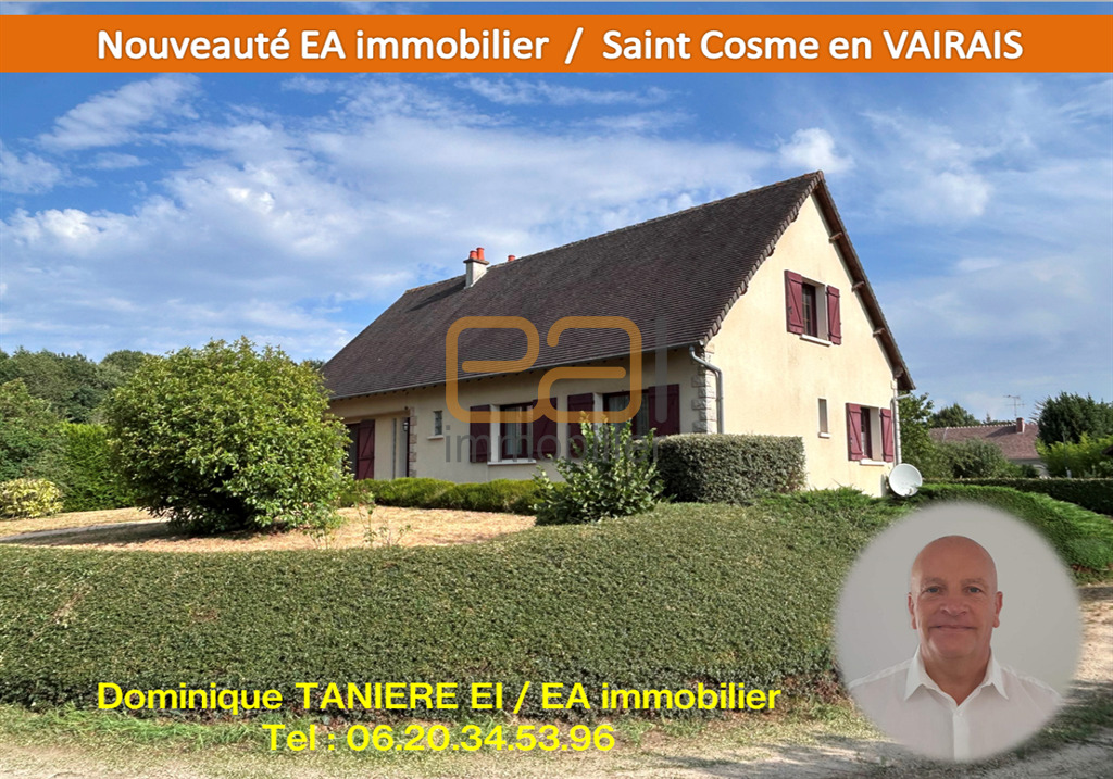 Maison sur sous-sol 95m² et garage indépendant centre bourg