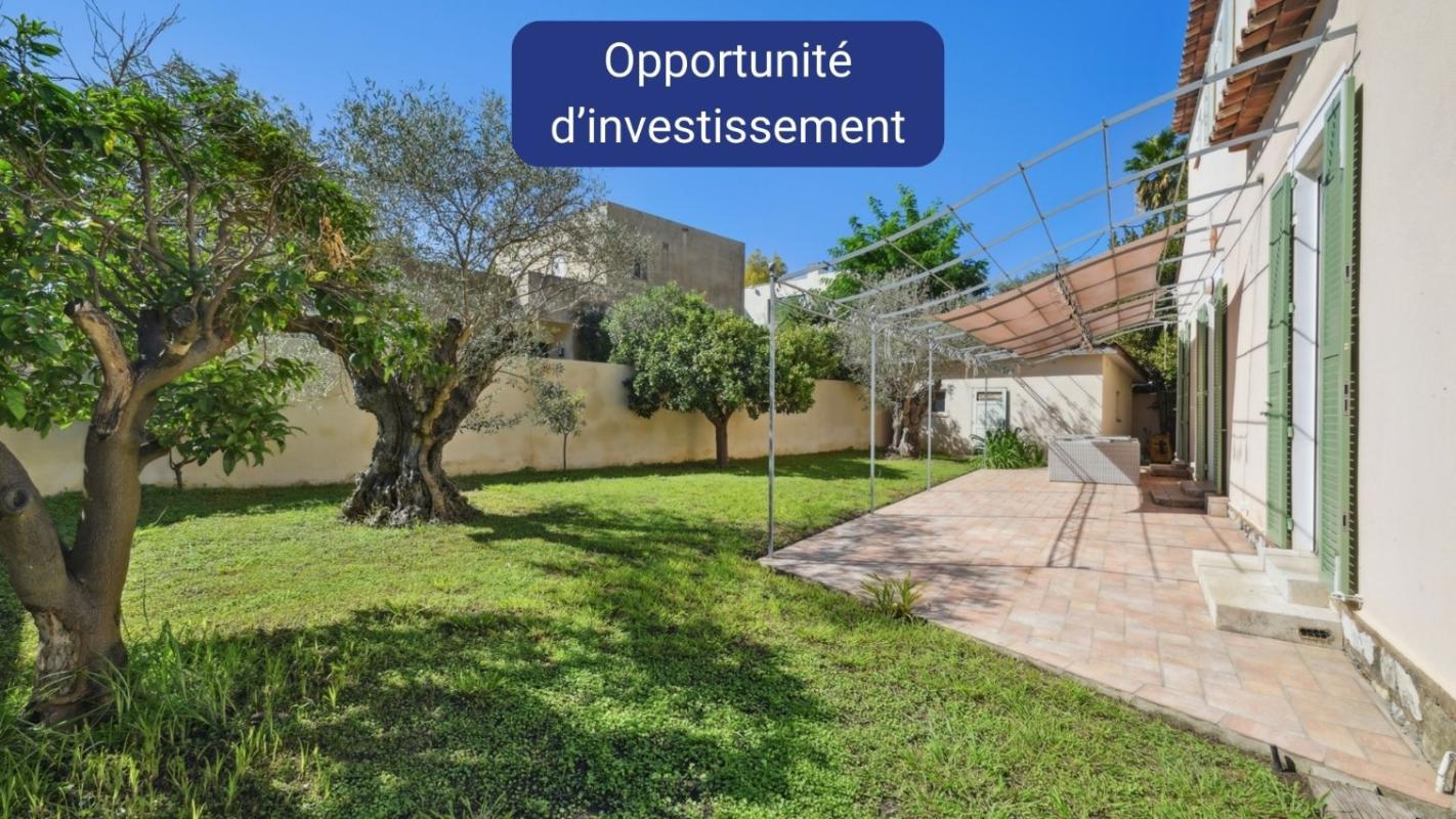 Investissement maison occupé à Antibes