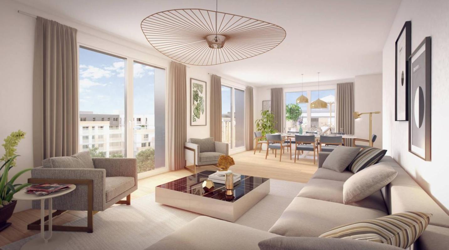 Appartement à vendre, 4 pièces, 82 m², Grigny