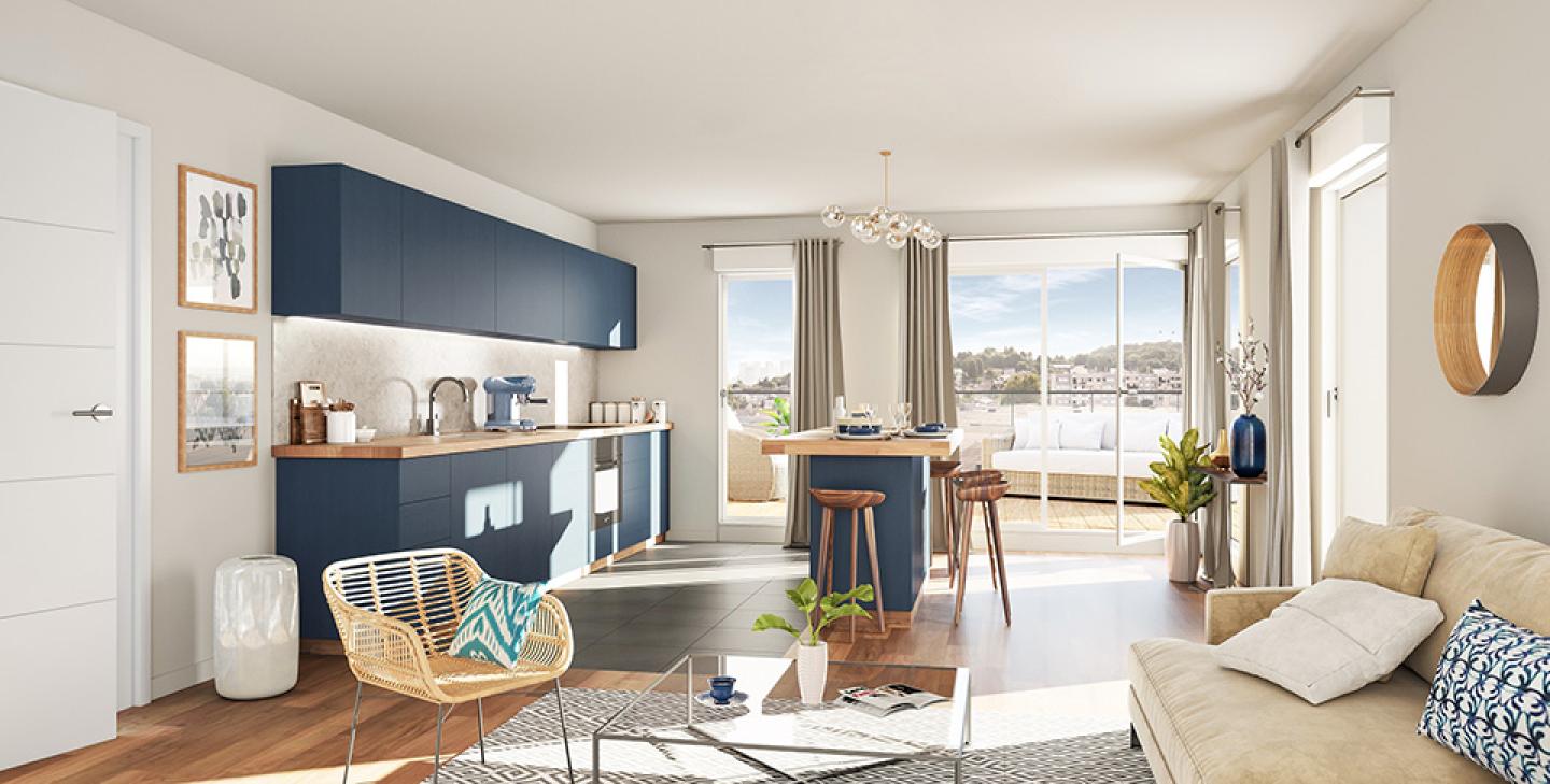 Appartement à vendre, 4 pièces, 70 m², Valenton