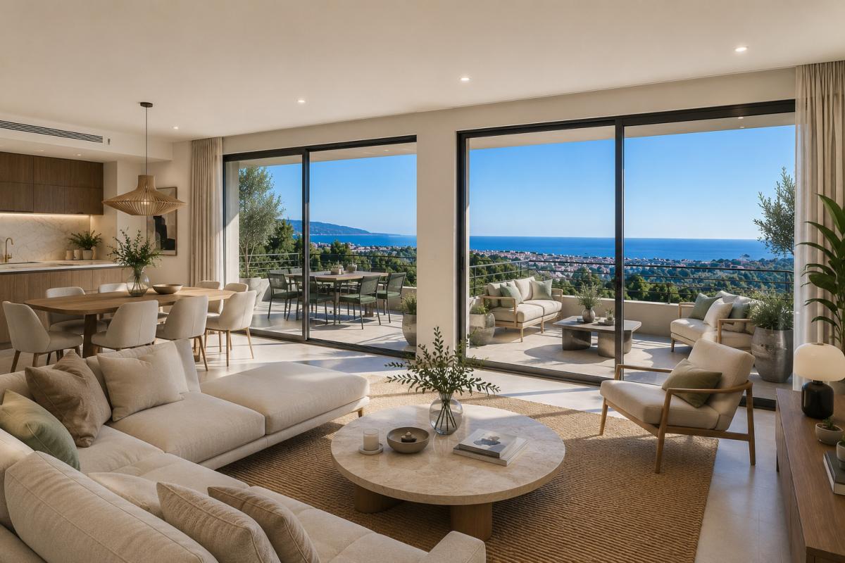 Dernier étage – Superbe 4 pièces avec 176,31 m² d'espaces extérieurs, toit-terrasse privatif et piscine