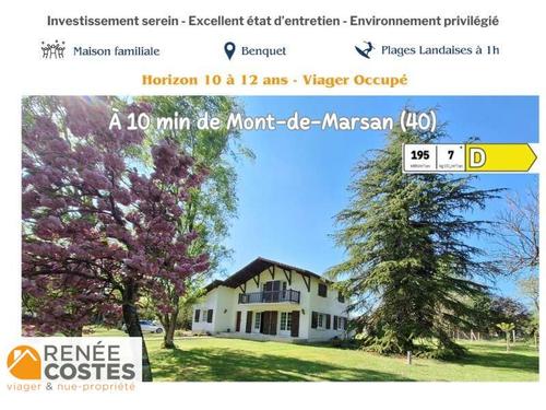 Viager occupé - F82 ans - BENQUET (40280)